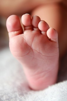 vauvan jalka