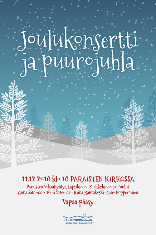 Joulukonsertti ja puurojuhla, klikkaa tästä Joulukonsertti ja puurojuhla, klikkaa tästä